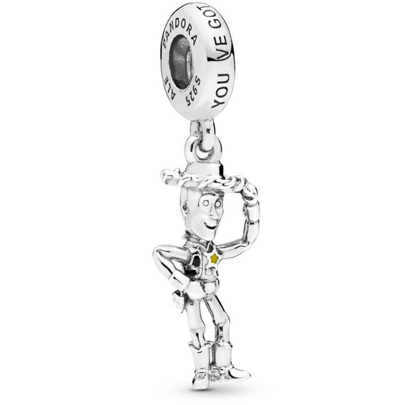 Disney Pixar,Toy Story charm plata de ley Alien,Woody,Buzz Lightyear,Jessie