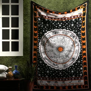 Indian Tapestry Mandala Tapestries Indian Cotton Wall Hanging Bedspread Dorm Room Decor Bohemian Beach Blanket Bedroom Tapestry