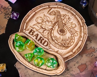 Sottobicchieri per dadi D&D / Set di 16 modelli di classi e mostri D&D / Accessorio da tavolo per giochi di ruolo / Regalo per Dungeon Master / Regalo di compleanno /
