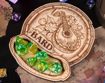 DnD Dice Coasters | Set of 16 DnD Class and Monster Designs | RPG Tabletop Accessory | Dungeon Master Gift | Birthday Gift |