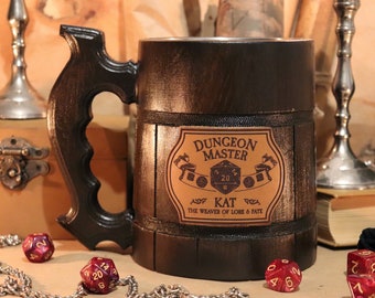 Tasse MDN | Tasse cadeau de maître de donjon | Mug fantaisie D&D Gift Dungeon Master Gift DnD Class DNDSET7