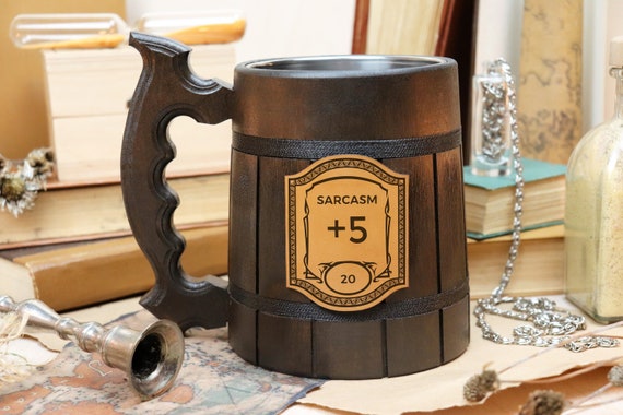 DND Mug Sarcasm +5 Stat DND Mug Dungeon Master Gift Mug D&D Gift Dungeon Master Gift Gamer mug Custom name Gamer Gift