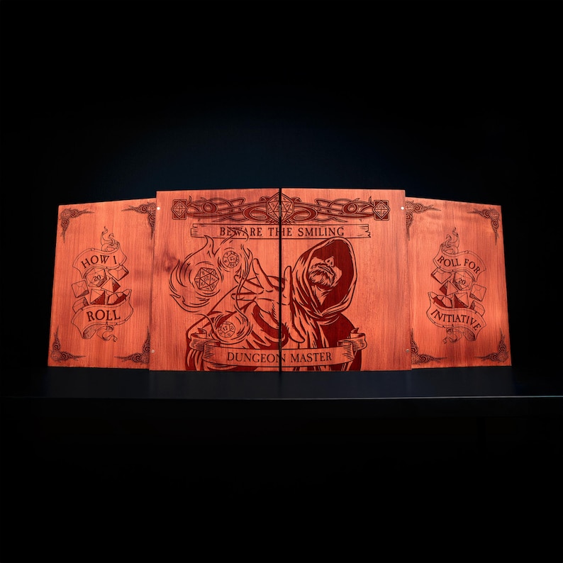 Handcrafted DM Screen for Dnd | Dungeon Master Accessory | Dungeons N ...