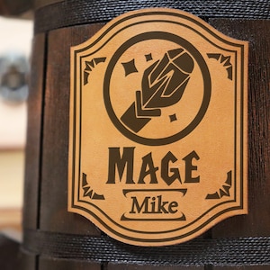 MMORPG Mug Personalized Wooden Mug, Horde Gifts Mug Gamer Gift Epic Mug WWC