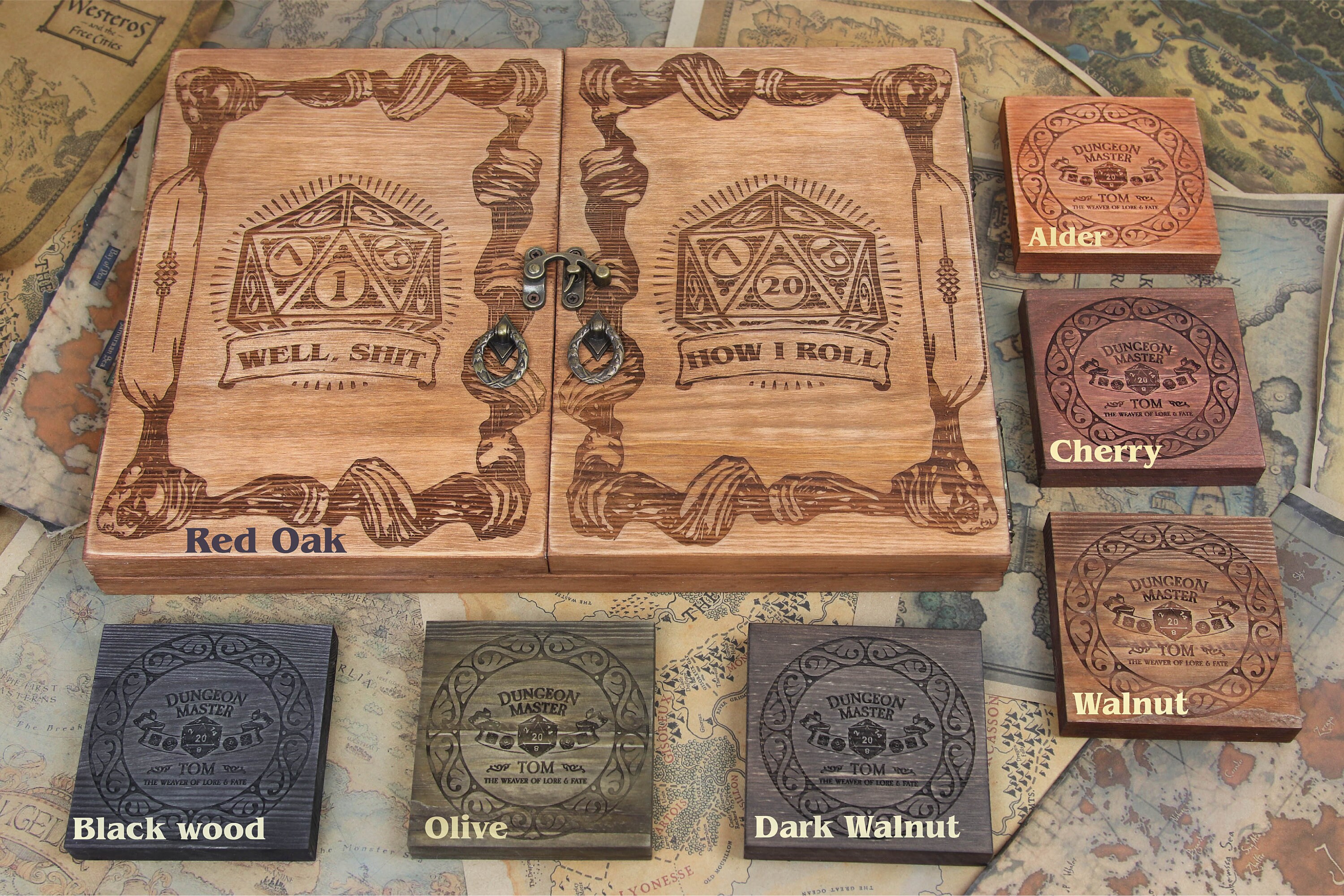 Custom Dungeon Master Screen Wooden RPG Screen Gift Table | Etsy