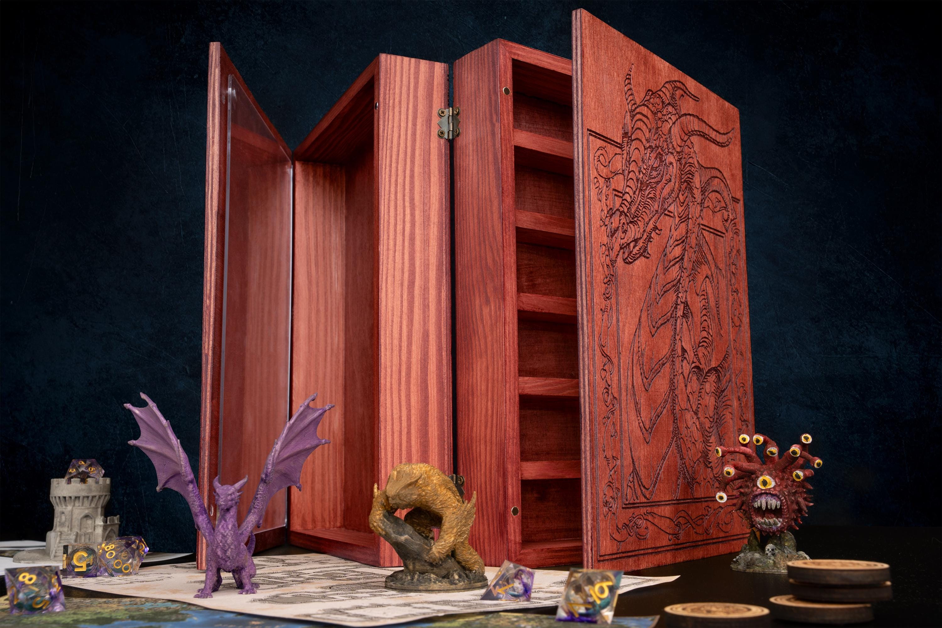 Handcrafted DM Screen for Dnd | Dungeon Master Accessory | Dungeons N ...