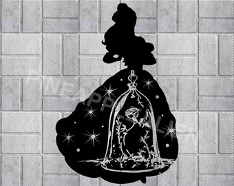 Free Free Disney Belle Silhouette Svg 263 SVG PNG EPS DXF File
