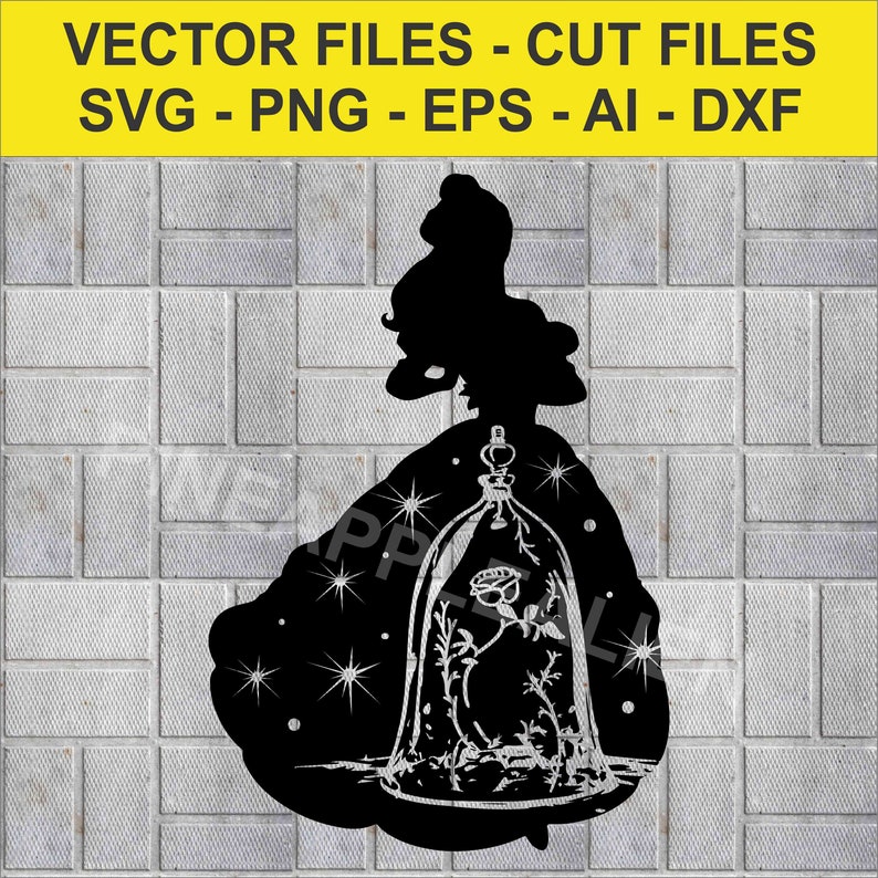 Free Free 310 Disney Belle Svg File SVG PNG EPS DXF File
