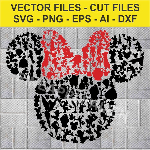 Free Free 121 Disney Head Svg SVG PNG EPS DXF File