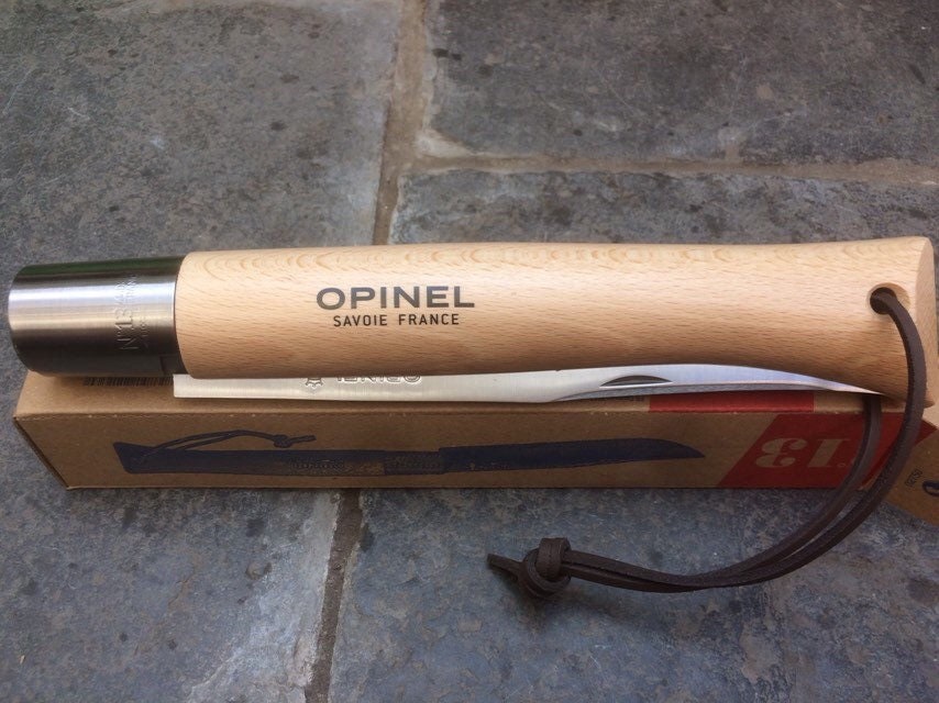 Opinel 13VR Stainless 'giant Knife' Boxed With 22cm. Blade Overall