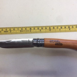 Opinel 10 VRN Locking knife Carbon Steel Blade
