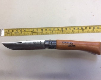 Opinel 10 VRN Locking knife Carbon Steel Blade
