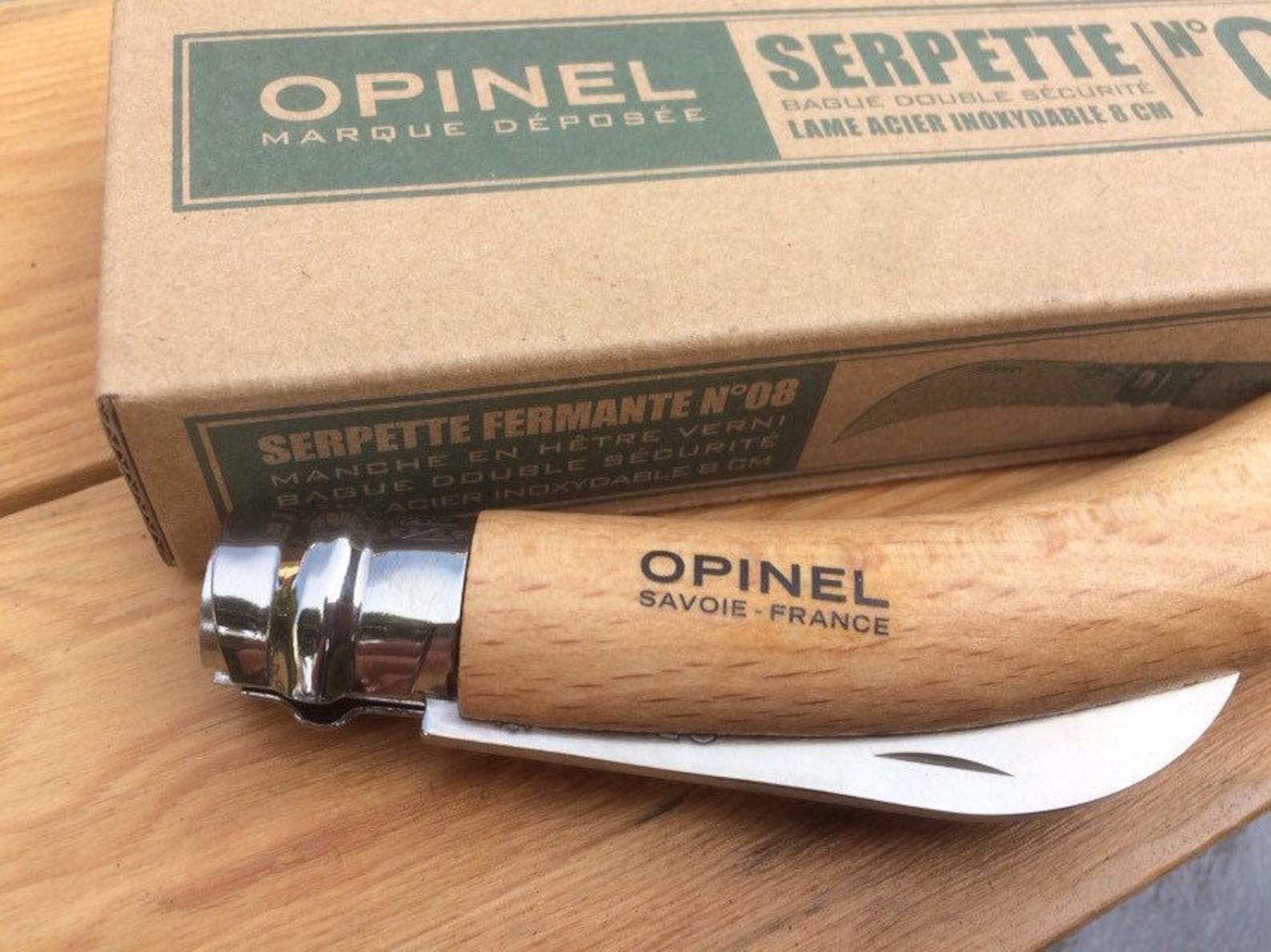 Opinel No.8 Pruning Knife. Savoie France. Ladies Hand size Etsy
