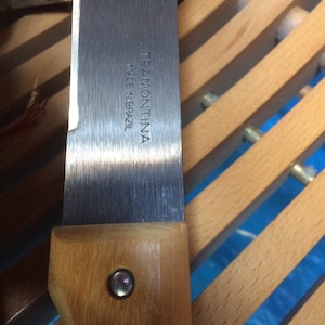 Machete in Carbon Steel made in Brazil with sheath, 37cm. blade, 50cm. overall length image 4