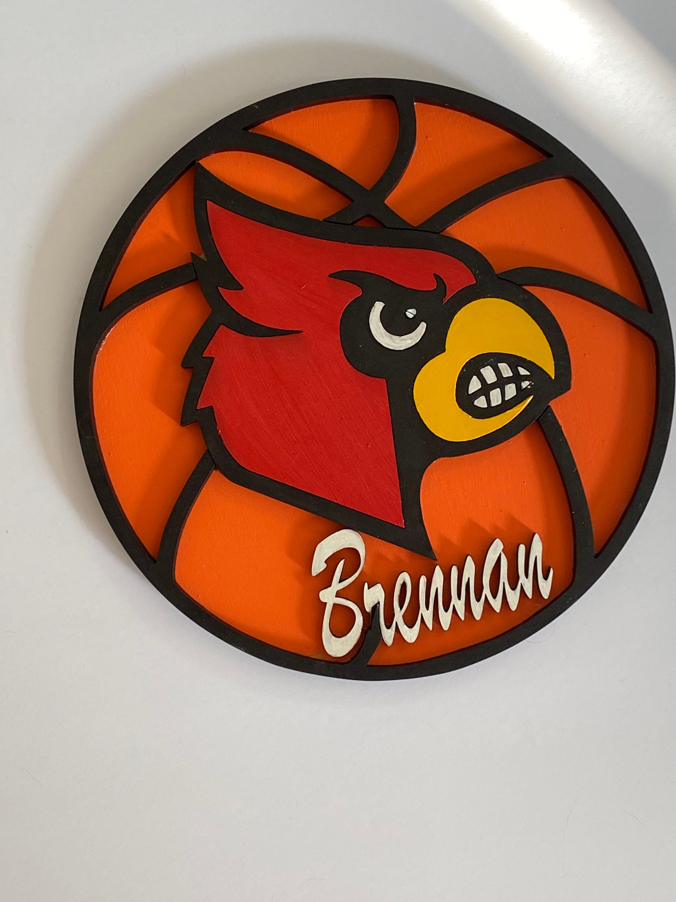 University Of Louisville EST.1798 Classic Metal Sign Louisville Cardinals  Signs Gift for Fans - Custom Laser Cut Metal Art & Signs, Gift & Home Decor