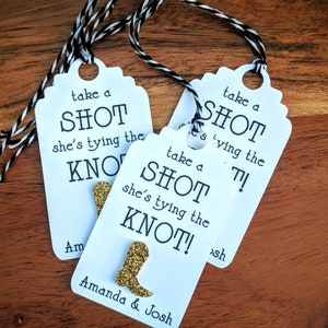 Bachelorette Party Shower or Wedding Reception Shot Tags: image 3