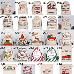 Personalized Santa Sacks, Jumbo