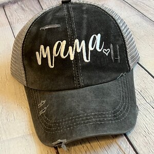 Distressed FRIENDS Mama Hat - Etsy