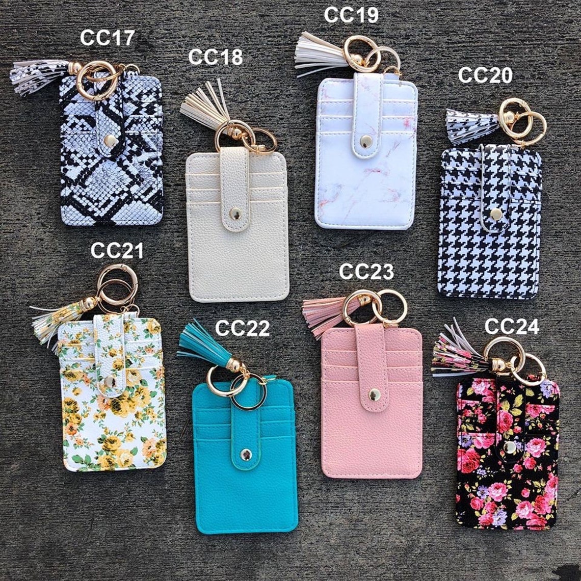 Keychain ID and Card Holder Gift Personalized Etsy