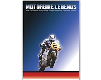 Poster/Print of Motorbike Legend Wayne Gardner