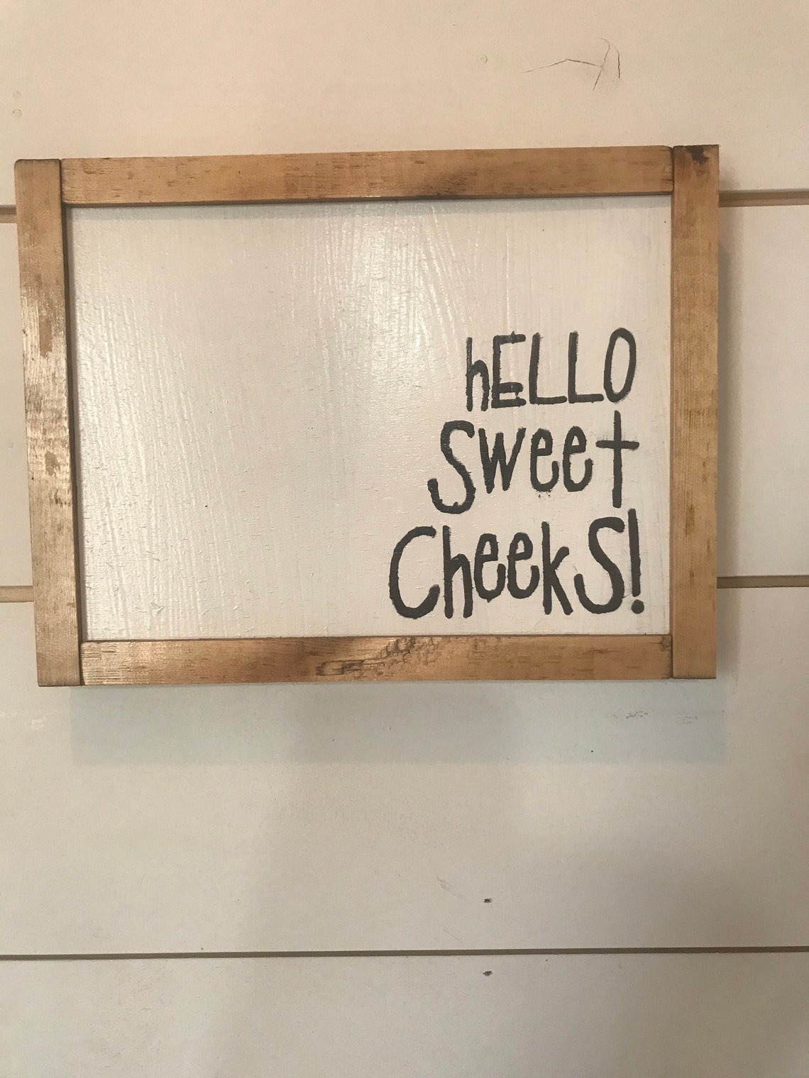Hello Sweet Cheeks Bathroom Decor Etsy