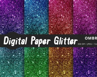 Glitter paper | Etsy