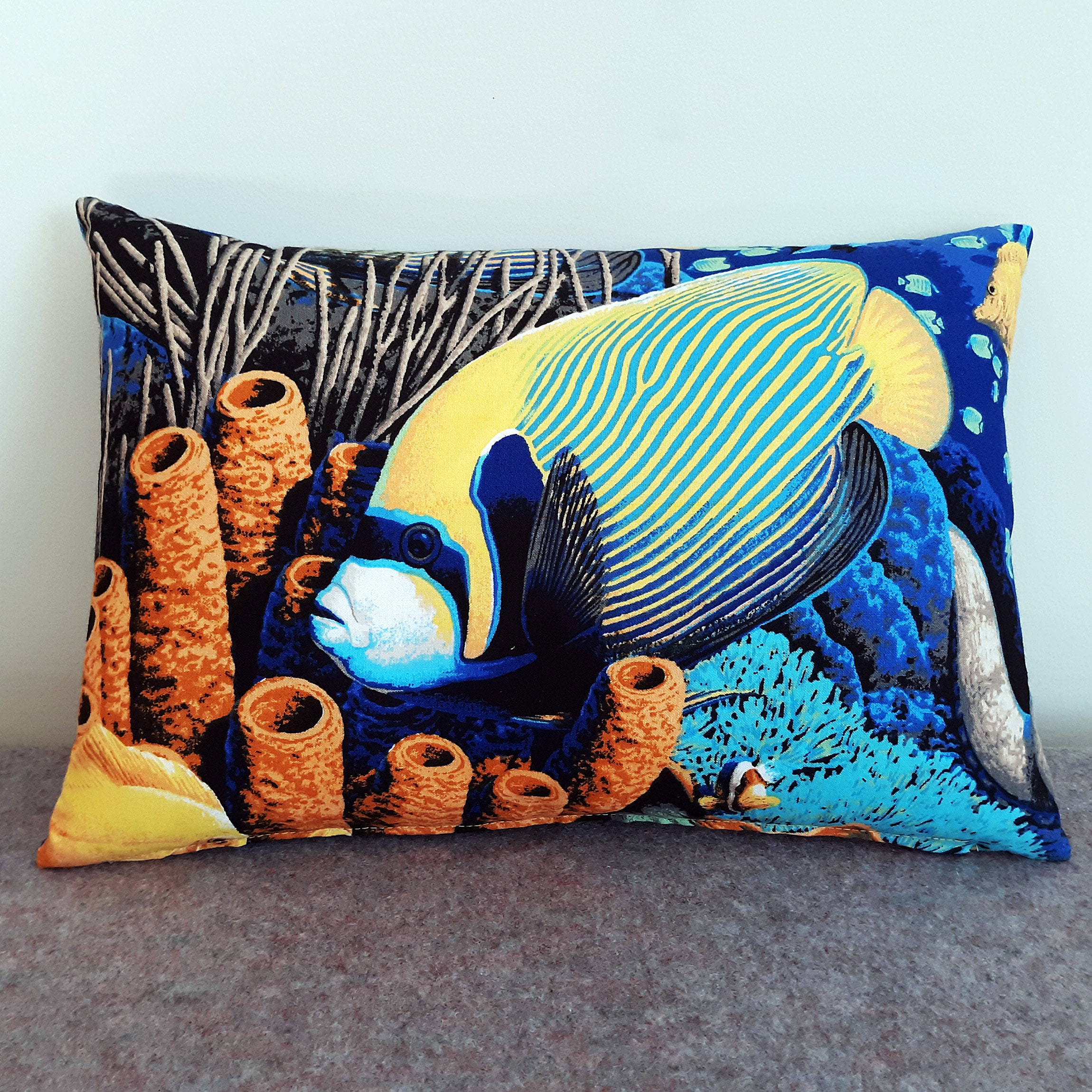 fish lumbar pillow