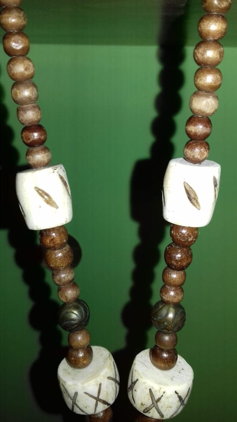 Two Ethnic Necklaces from north Africa handmade vintage.