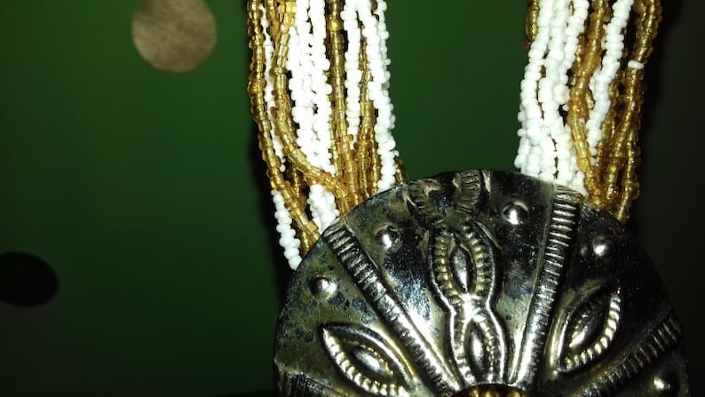 Two Ethnic Necklaces from north Africa handmade vintage.