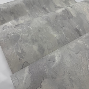 Matt Graue Moderne Tapete, Beton Wandbekleidung Rollen, Strukturierte Zeitgenössische Vinyl Tapete, Rustikale Grau Silber Metallic Wanddekoration