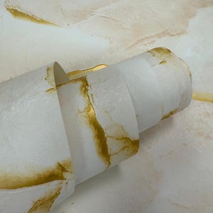 Creme und Gold Tapete, Vlies Tapete, Traditionelle Tapete, Creme Beige Gold Metallic Vintage Tapete, Wanddekor