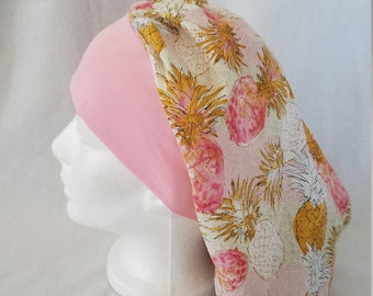 Female bouffant/ponytail scrub hat