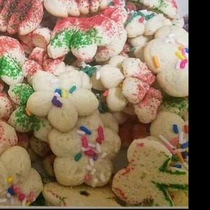 Spritz butter cookies