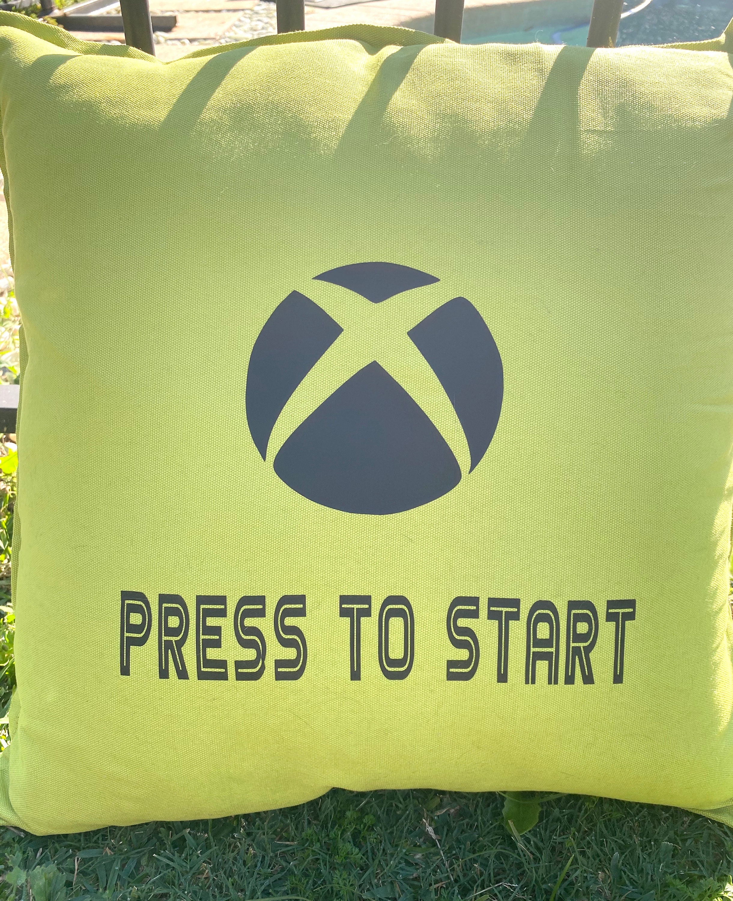 Gamer cushion cover / teenager / xbox / bedroom / boys / free Etsy