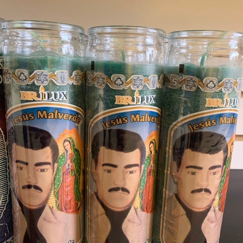 Fixed Jesus Malverde 7 Colors / Jesus Malverde Compuesta Etsy