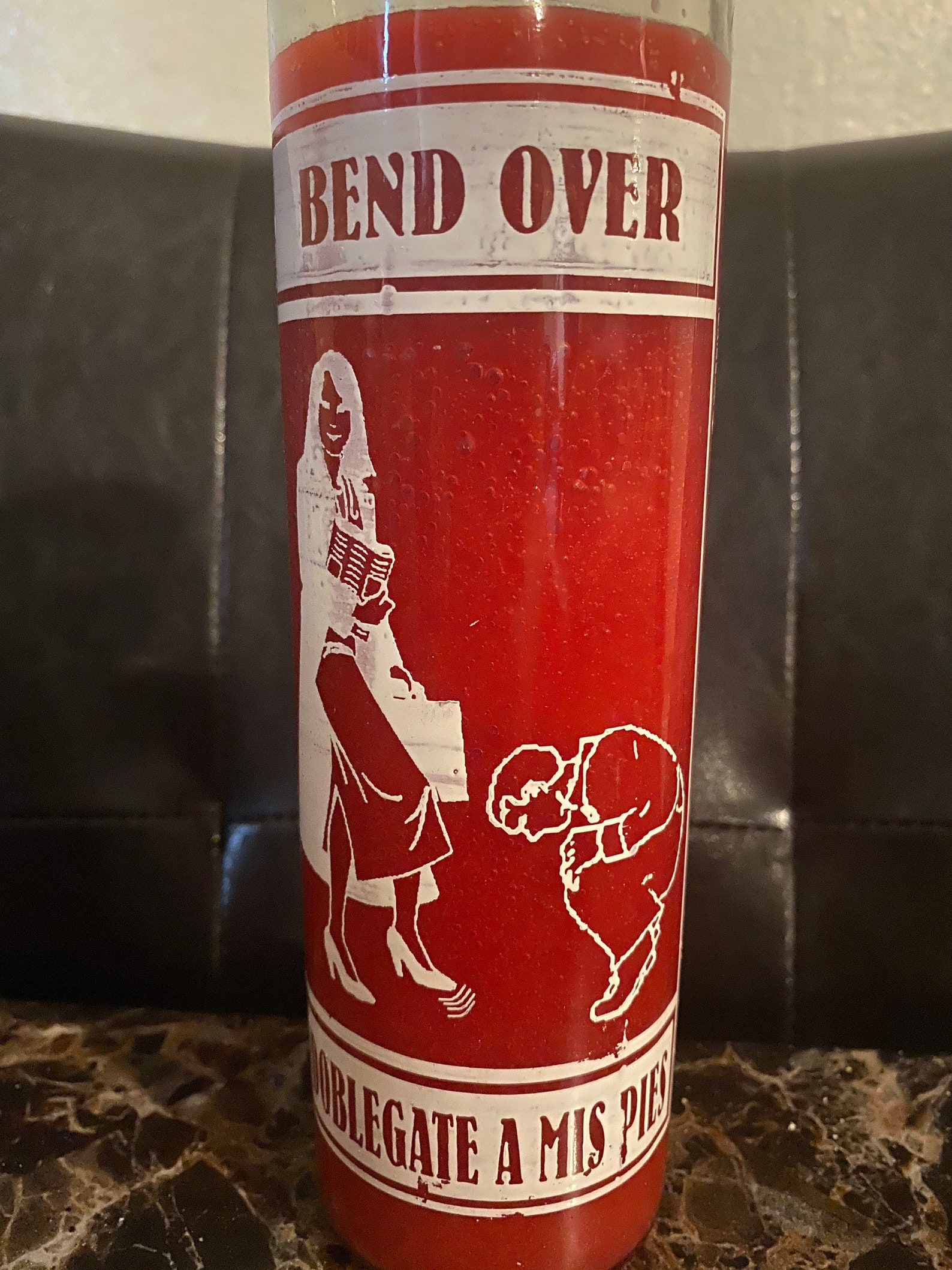 Fixed Bend Over Candle Etsy