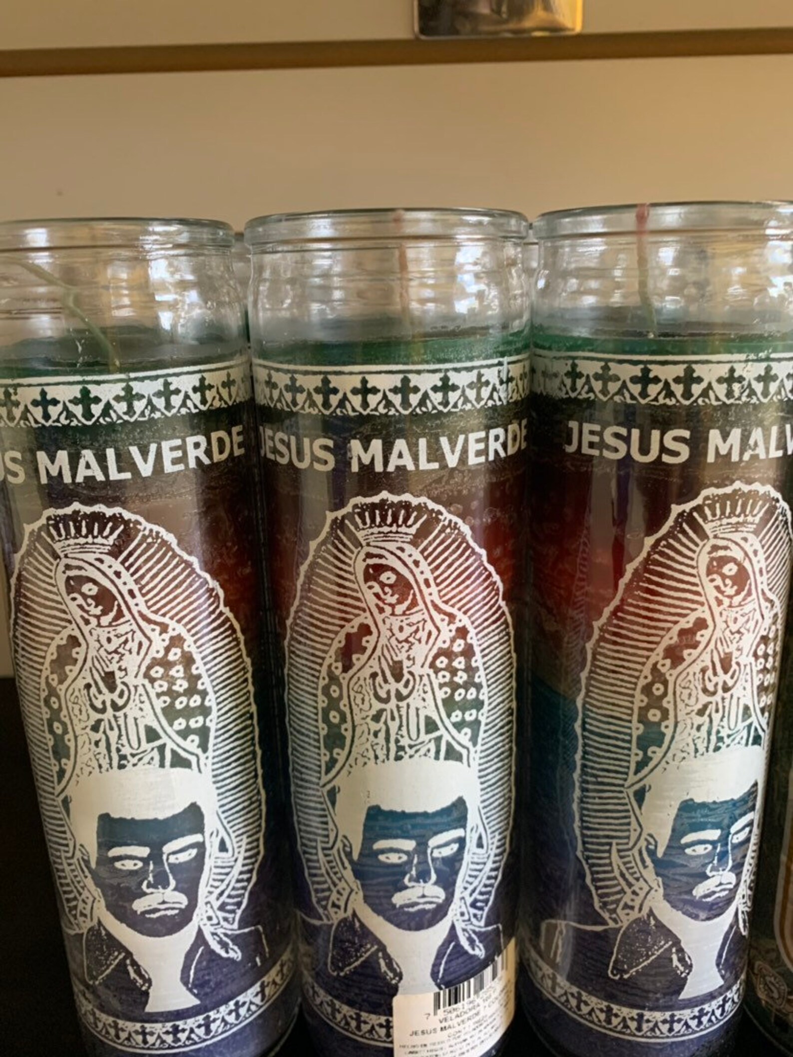 Fixed Jesus Malverde 7 Colors / Jesus Malverde Compuesta - Etsy