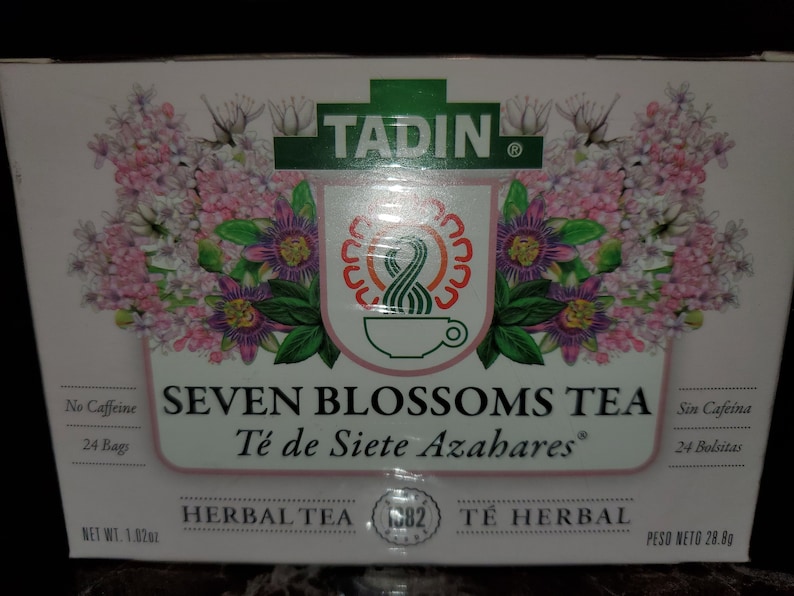 Seven Blossoms Tea/tè De Siete Azahares Etsy