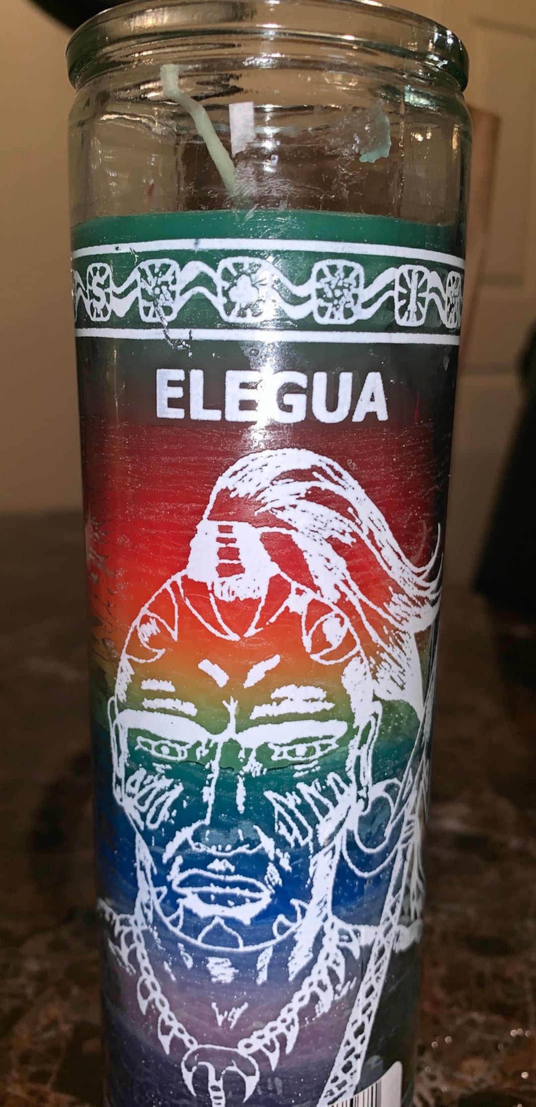 7 Color Elegua Candle Etsy
