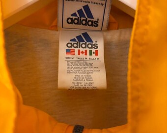 Vintage 1998 Adidas Brazil World Cup France Windbreaker. - Etsy
