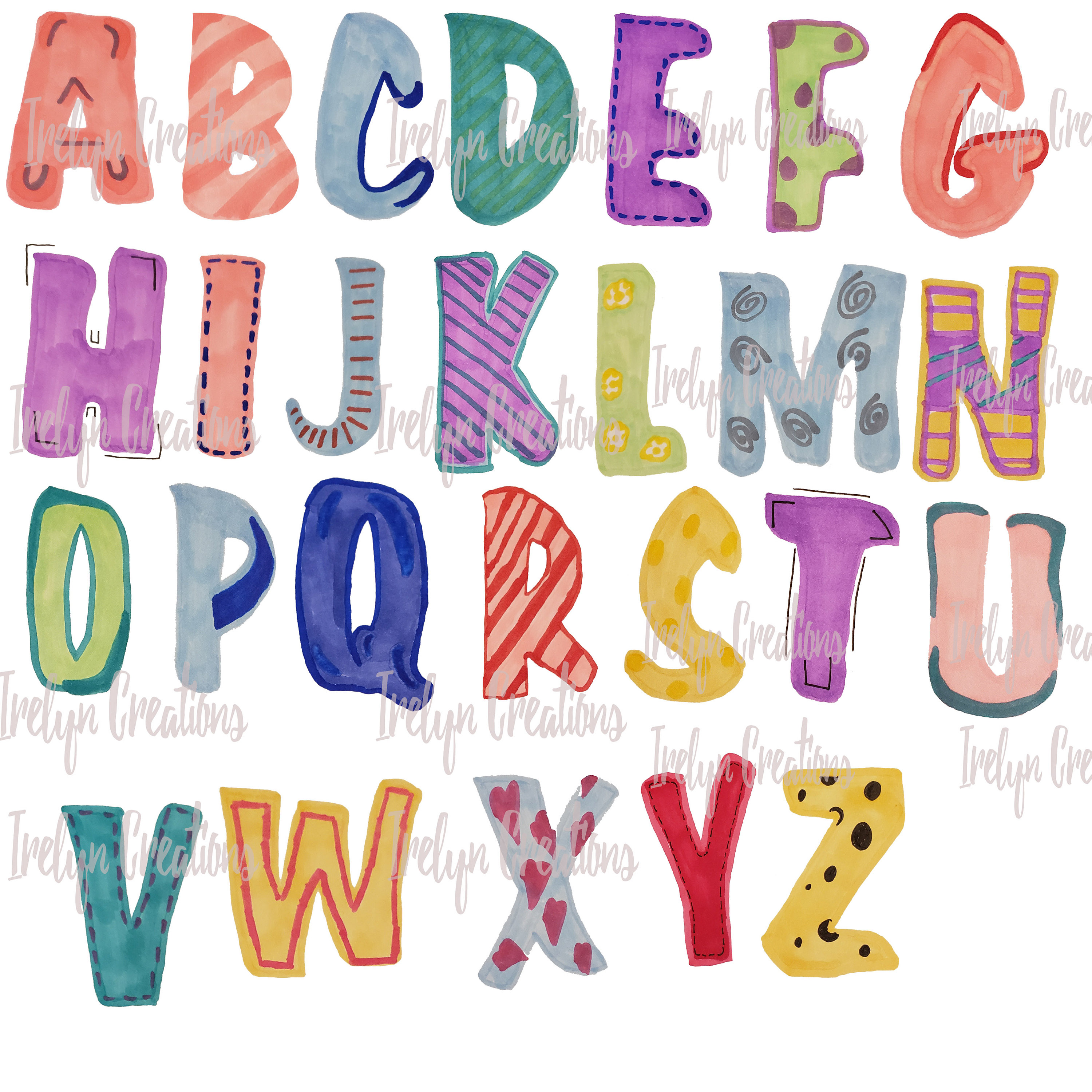 lettering design clipart