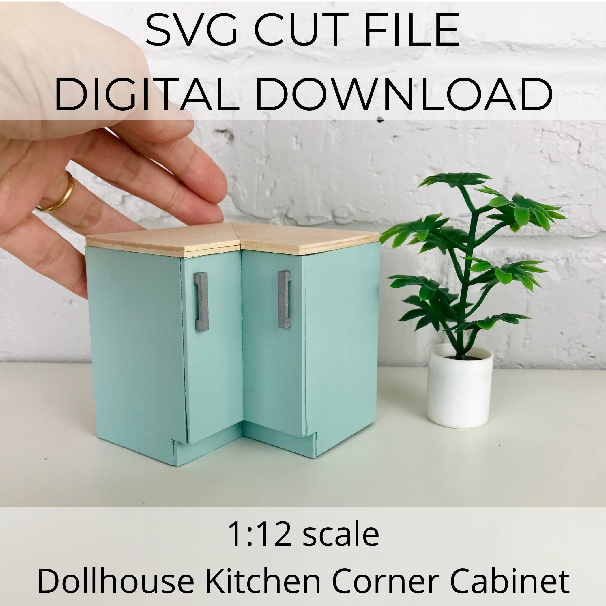 SVG Dollhouse Small Kitchen Microwave / Dollhouse DIY Mini Microwave Oven  Cricut Cut File Instant Download -  Norway