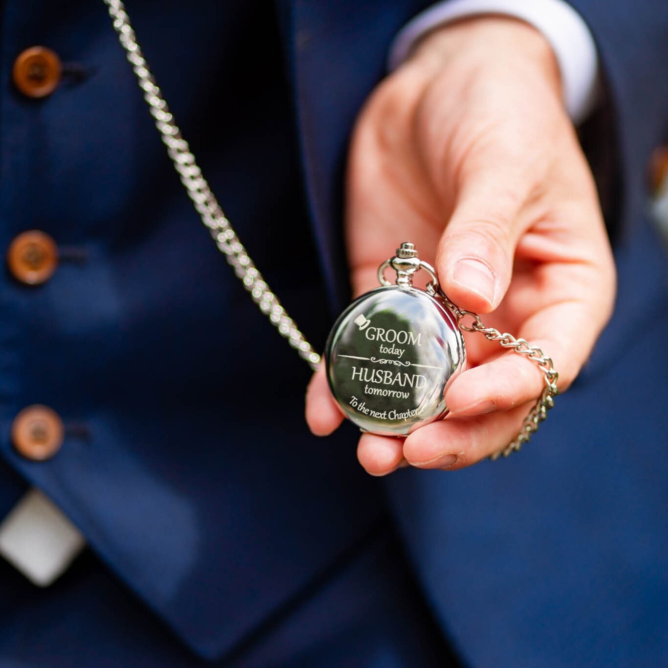 Groom Gift Groom Groom Pocket Watch Groomsmen Gifts Etsy