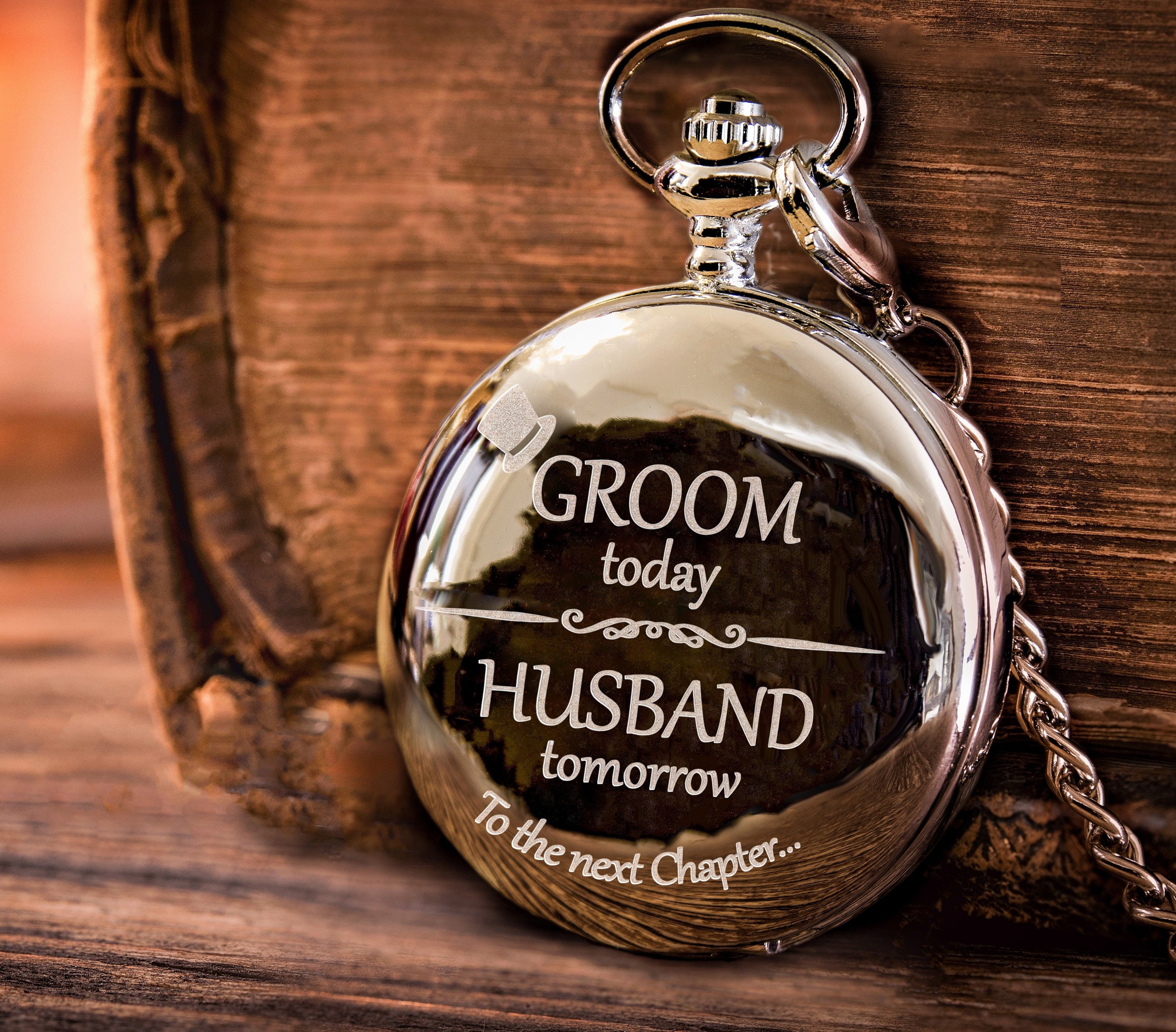 Groom Gift Groom Groom Pocket Watch Groomsmen Gifts Etsy