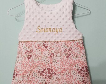 Gigoteuse hiver personnalisée diff tissus possibles et nouveaux tissus