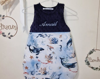 Gigoteuse hiver personnalisée fille of garçon nieuwe tissus animaliers et autres