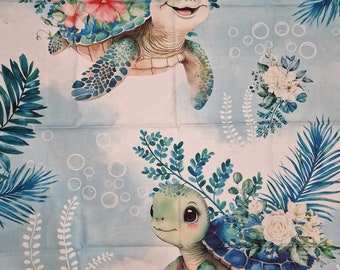 Couverture geruite personnalisé tortues, grote leeuw, leeuw indien, renards