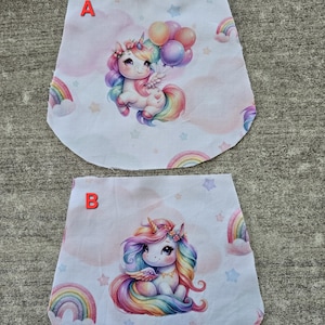 Sac à dos enfant maternelle tissus fleurs ou animaux avec sangles réglables personnalisées imagen 6