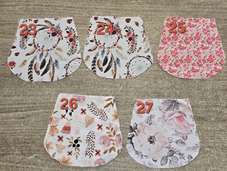 Sac à dos enfant maternelle tissus fleurs ou animaux avec sangles réglables personnalisées imagen 12