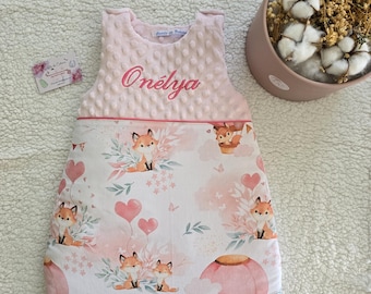 Gigoteuse hiver renards trop mignons, mixte, fille ou garçon